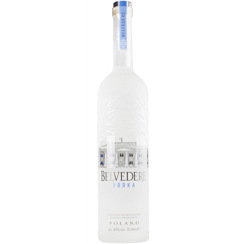 Belvedere Pure Vodka 40% 3L