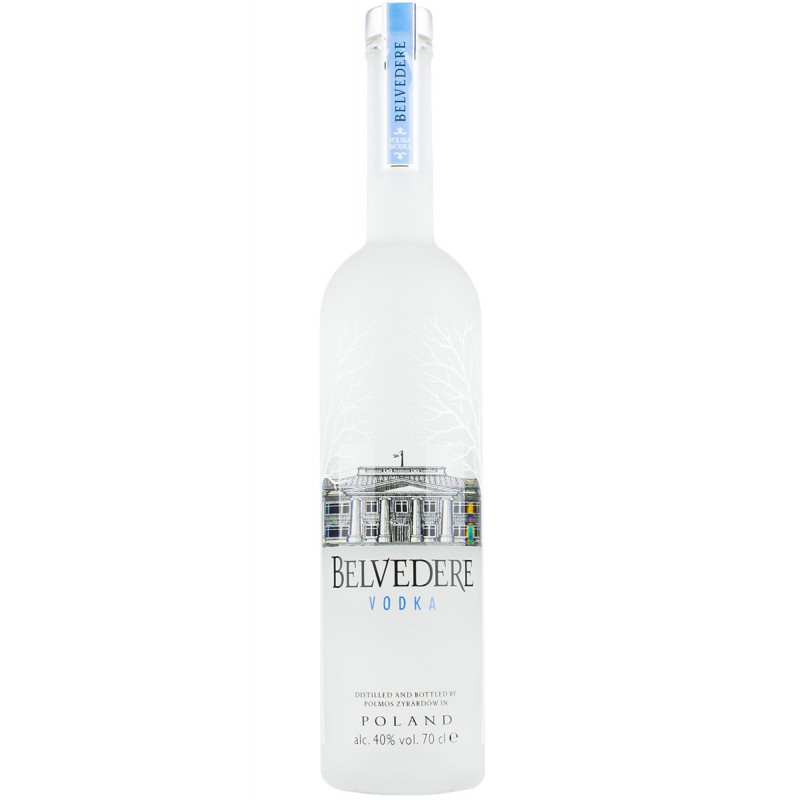 Belvedere Vodka Pure 40% Uhrskov | 70cl Vine