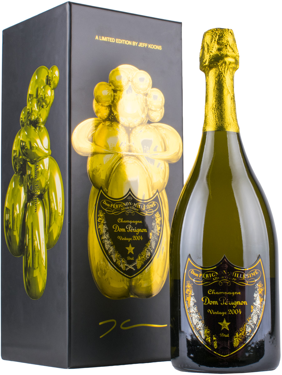 Dom Perignon 2004 Champagne - Jeff Koons : The Whisky Exchange