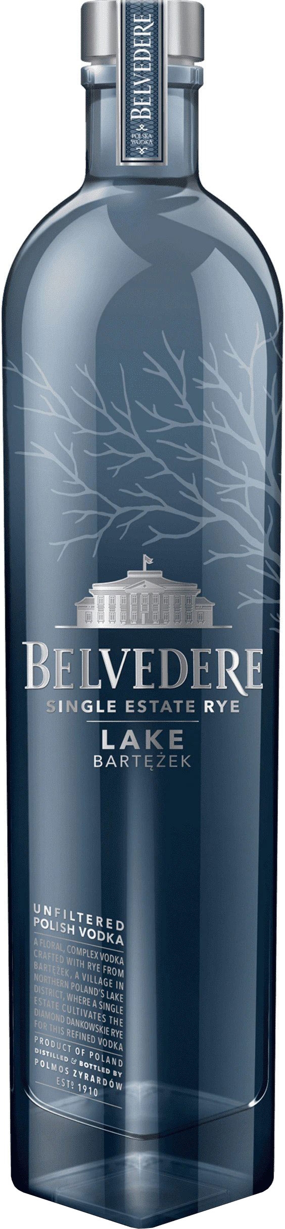 Belvedere Vodka, Unfiltered Polish, Lake - 750 ml