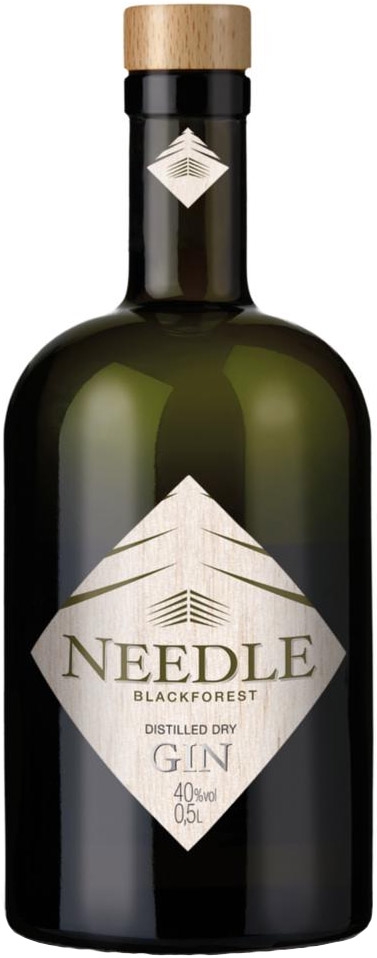Needle Blackforest Gin Distilled Vine Uhrskov | 50cl Dry 40